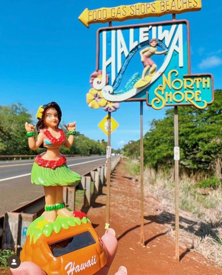 Cute Off Grid Glampsite With Wifi- 5 Min From Haleiwa Town Hotel Eksteriør billede